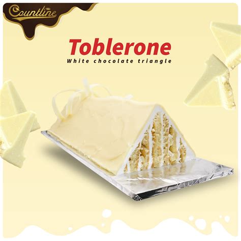 Toblerone White Chocolate Triangle – Countline Maldives