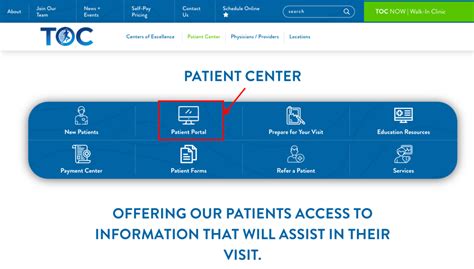 Toc Huntsville Patient Portal - InterX Portal