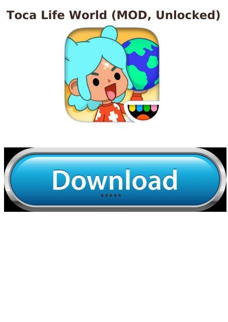 Toca Life World MOD APK (All Unlocked) for Android