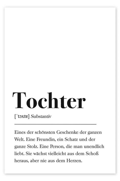 Tochter Definition von aemmi Posterlounge