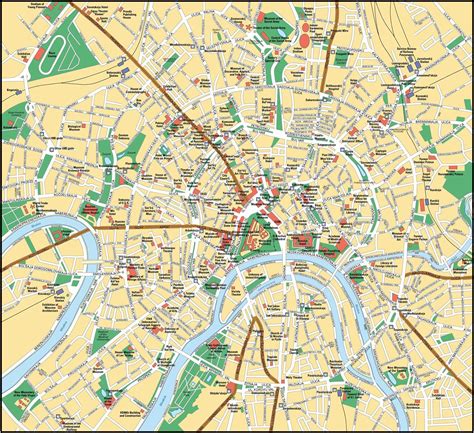 Todas las casas de apuestas de Moscú en el mapa.