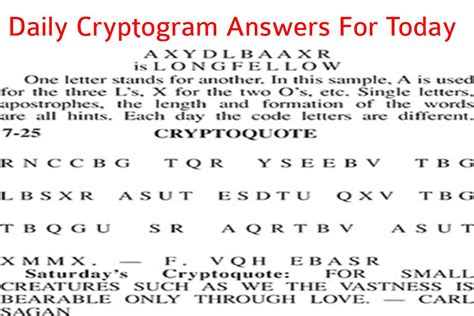 Today's cryptoquote solution. Things To Know About Today's cryptoquote solution. 
