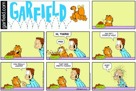 Created by Jim Davis, Garfield is about the famous fat cat and his hilarious daily adventures with his "pal" Odie and others. Garfield for 9/20/2023 | Garfield | Comics | ArcaMax Publishing ArcaMax. 