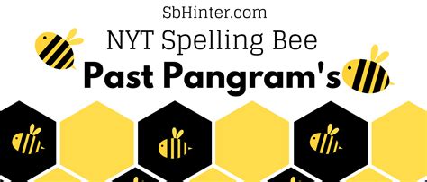 This is the NYT pangram for the New York Times Spelling Bee Puzzle. The pangrams for the NYT puzzle can be learned by watching the video below or reading below. Don’t forget to subscribe to get daily updates.