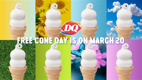 Today: Dairy Queen, Rita’s Ice giving out free cones, cups for the first day of spring