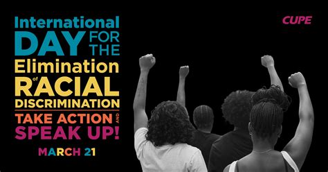 Today Is International Day For The Elimination of Racial Discrimination