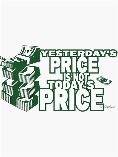Today S Price Is Not Yesterday S Price