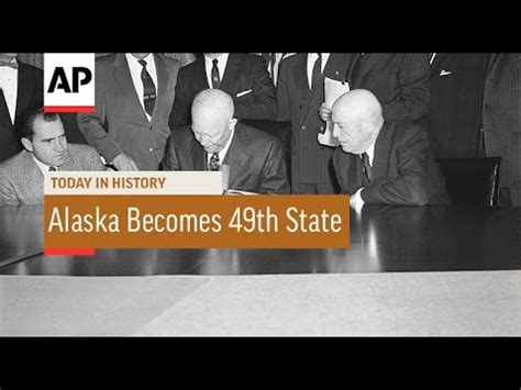 Today in History: January 3, Alaska becomes the 49th state