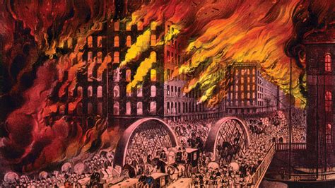 Today in History: October 8, The Great Chicago Fire breaks out