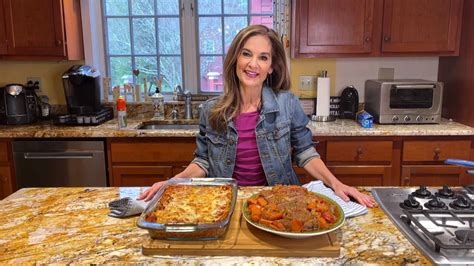 Giada greets the incoming chill in the air with three heart-warming recipes: pasta zozzona, zucchini roll-ups and chocolate amaretti cake. Greet the incoming chill in the air with three warming ...
