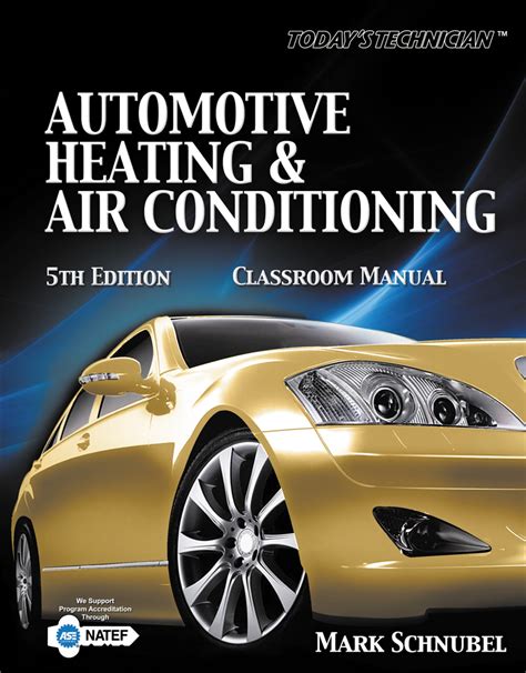 Todays technician automotive heating air conditioning classroom manual and shop manual todays technician. - A manual for writers 4th edition.