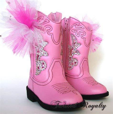 Toddler Pink Cowgirl Boots - Etsy