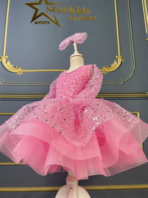 Toddler pink pageant dresses - Etsy Nederland