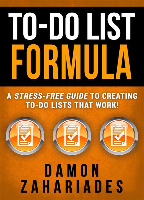 Todo list formula a stressfree guide to creating todo lists that work. - Ast certifying exam study guide exam 1.