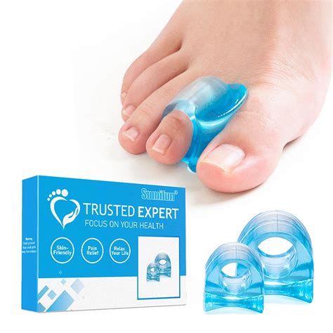 Toe Separators Hammer Toe Straightener Big Toe Spacers Clear …