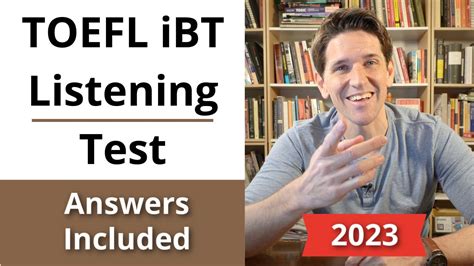 Toefl ibt listening practice test free download