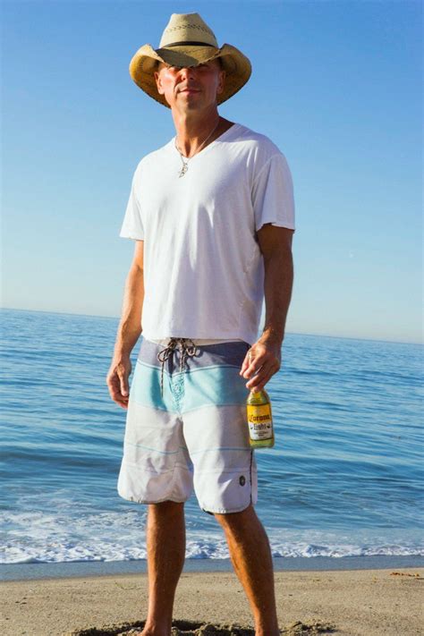 Kenny Chesney. Probably nobody in country music is more laid-back than Chesney. ... "I got my toes in the water, a-- in the sand" with "toes in the water, toes in the sand," and also edited out .... 