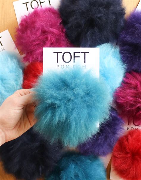 Toft Alpaca Pom Poms - Around the Table Yarns