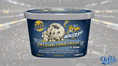 Toft Dairy unveils new Walleye-branded ice cream flavor