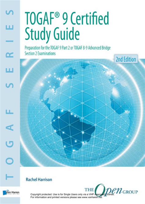 Togaf 9 foundation study guide 2nd edition the open group. - 2009 nissan titan factory service manual de reparacion descarga.