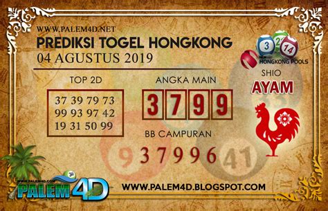 Togel 29 agustus 2019 hongkong. Macau paling jitu hari.