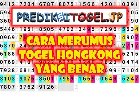 Togel hongkong dibuka jam berapa. Hitung togel hongkong dengan rumus.