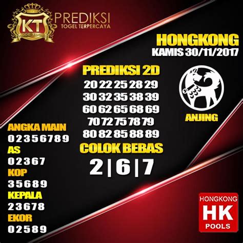 Togel hongkong hari kamistanggal 30 november 2017. Tercepat 2022 hari.