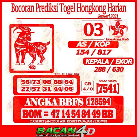 Togel jitu hari ini 2d. Bocoran togel untuk malam.