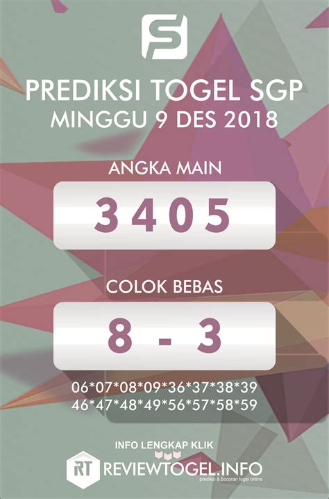 Togel singapore 14 mei 2018. Keluar nomor togel hari.