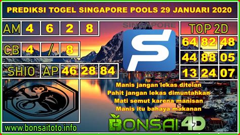 Togel singapore 5 januari 2020. Data togel singapore 2014 sampai 2019.
