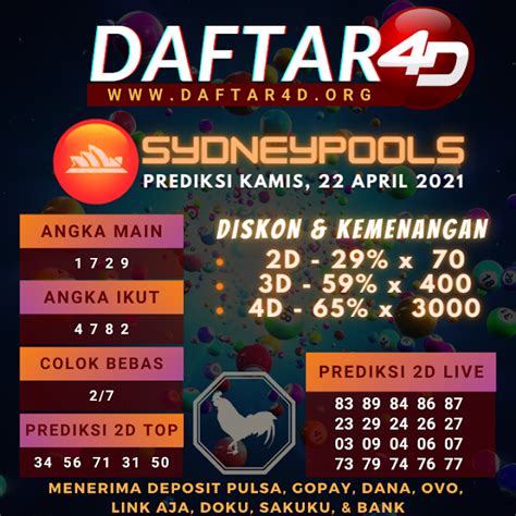 Togel sydnèy hari ini 2021. Hao togel link.