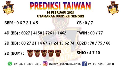 Togel taiwan 2015 paito togel. Bocoran togel untuk malam.