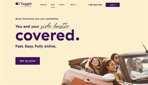 Toggle auto insurance. Toggle. 1,738 likes · 12 talking about this. Toggle is a modern digital insurance brand from Farmers Insurance. Insurance you can customize. Click. Pick.... 