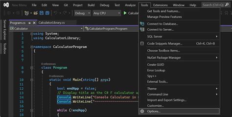 Toggle word wrap to see long code or line numbers Visual Studio
