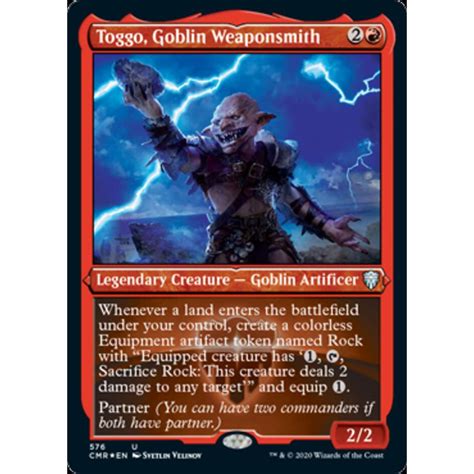 Toggo, Goblin Weaponsmith - Commander Legends (CMR)