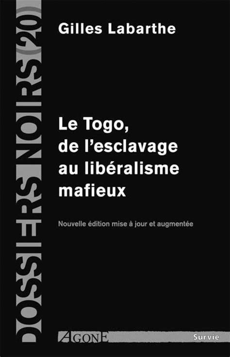 Togo, de l'esclavage au libéralisme mafieux. - Suzuki kingquad lta 450 axi manual.