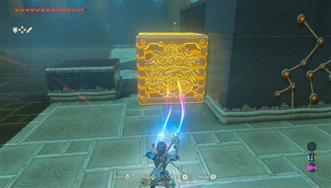 Make your way to the shrine and activate it then go inside the shrine. You need to locate the metal cubes in the room so bomb the bombable walls with either your …. 