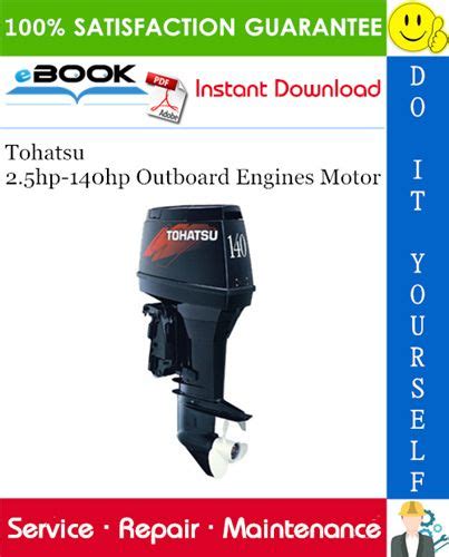 Tohatsu outboard 60hp 140hp engine full service repair manual. - Solution manual to applied multivariate statistical analysis.