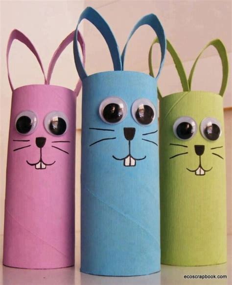 Toilet Paper Roll Easter Crafts for Kids 2024