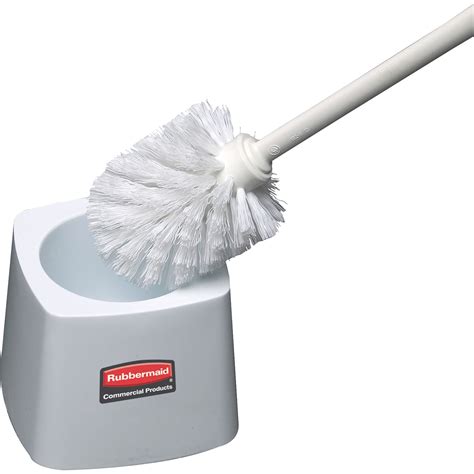 Toilet bowl brush. Then give them this Carlisle 363300 Flo-Pac toilet bowl brush with 21" handle. This toilet brush's long handle not only keeps their hands away from dirty toilets, it also means less stopping or hunching over for fewer tired muscles and aching backs. Attached on the end of the long handle is a stiff bristled brush that is perfect for removing ... 