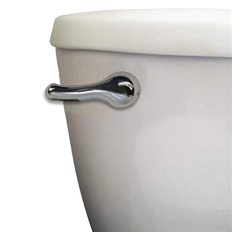 Toilet handle home depot. The Fluidmaster 641 Perfect Fit Tank Lever Chrome is one of the most adjustable toilet levers available. Featuring a durable plastic arm that adjusts in both length and angle to fit most toilet models and make installation simple. Matching bathroom decor is easy with multiple toilet handle finishes, including Chrome (Metal), White (Plastic) and ... 