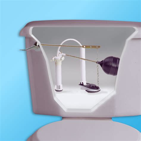 Toilet keeps refilling. If your dual flush is running because of excess water in the tank, this is how you fix it: Turn off water flow to the toilet and flush the toilet. Remove the toilet tank lid and place it away. Alongside the toilet float, you will see a long plastic screw. This screw is used to adjust the height of the float cup and, consequently, the water ... 