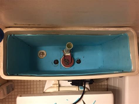 Toilet leaking from tank bolts. Turn off the water supply to the toilet by turning the shut-off valve clockwise. The shut-off valve is located on the rear wall of the toilet. Flush the toilet and hold the lever down to remove as much water from the tank as possible. Remove the toilet tank lid and put it away where it cannot be knocked off and … 