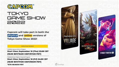 Tokyo Game Show 2022 What to expect from Capcom