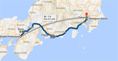 Tokyo to Osaka - 9 ways to travel via train, bus, car, plane