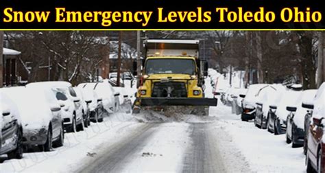 Here's an explanation of the snow emergency levels: In Ohio there are three levels of Snow Emergency labelled, appropriately, Level 1, Level 2, and Level 3.