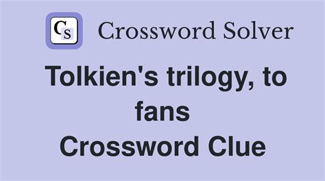 Tolkien Humanoid - Crossword Clue Answers - Crossword Solver