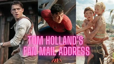 Tom Holland Address - fan mail