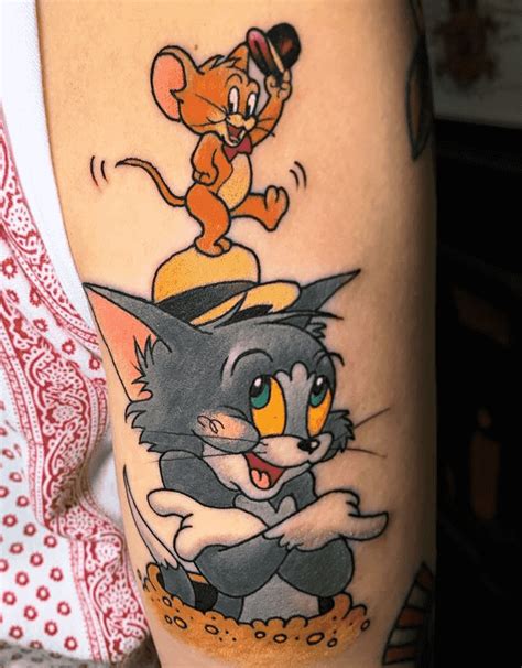 Tom and Jerry Tattoo Design Ideas Images Nature tattoo sleeve, Animal