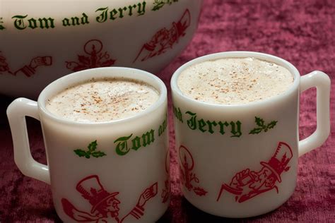 Tom and jerry drink mix. Remove bowl and beat egg yolks with dirty beaters until lemon colored. Add 1 cup powdered sugar gradually then add vanilla. When thick add to whites and continue beating for a few minutes. Put in several containers and freeze until ready to use. Take out 15-20 minutes before using. 